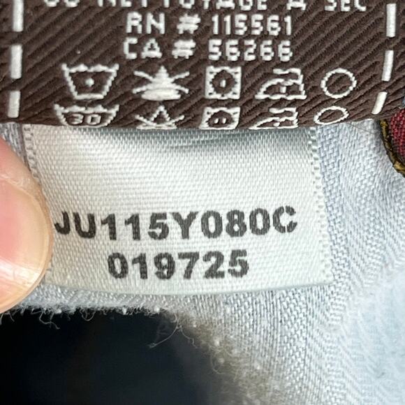 7 For All Mankind Dojo Jeans 27 Medium Blue wash Whiskering Frayed - Picture 8 of 9